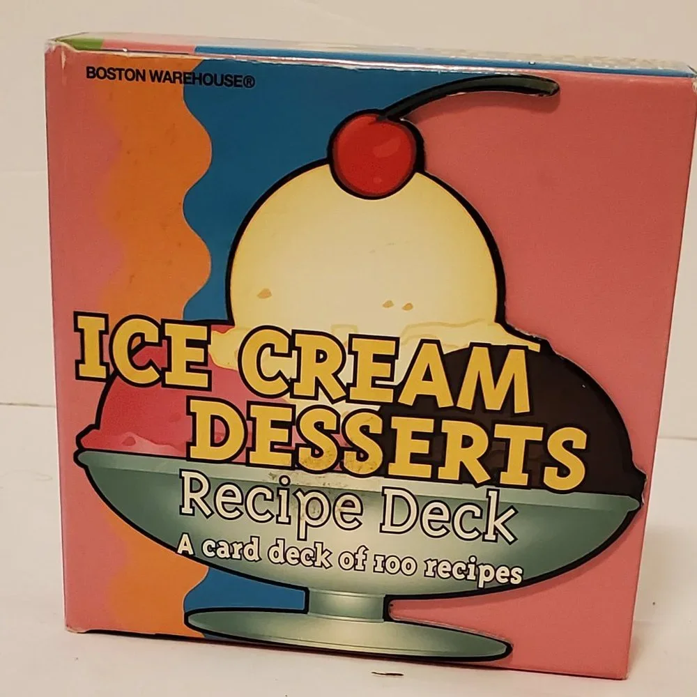 100 Icecream Desserts Cards